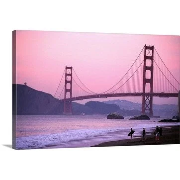 Mark Newman Premium Thick-Wrap Canvas entitled Golden Gate Bridge, San Francisco, California, USA