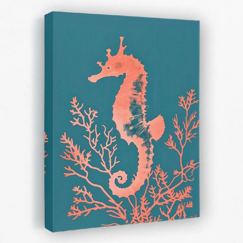 Peach Seahorse