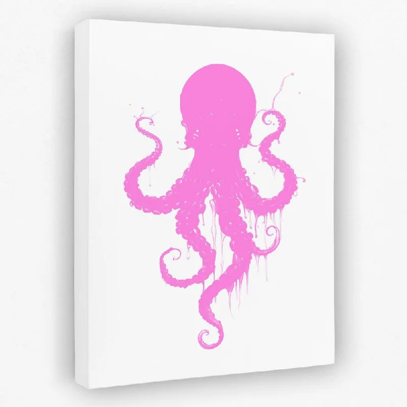 Pink Dancing Octopus