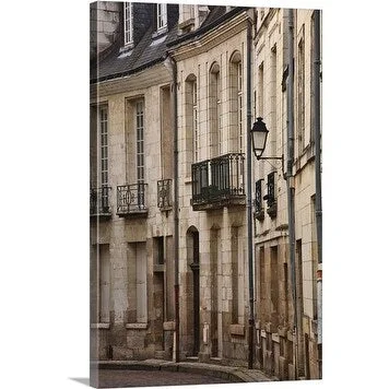 Premium Thick-Wrap Canvas entitled A backstreet in Tours, France.