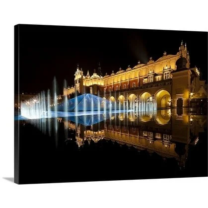 Premium Thick-Wrap Canvas entitled Market Square