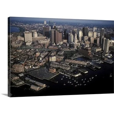 Premium Thick-Wrap Canvas entitled Massachusetts, Boston, cityscape.