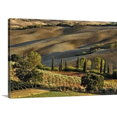 Premium Thick-Wrap Canvas entitled Rolling fields, Tuscany, Italy