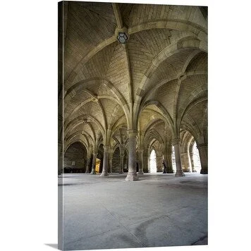 Premium Thick-Wrap Canvas entitled University Cloisters, Glasgow, Scotland