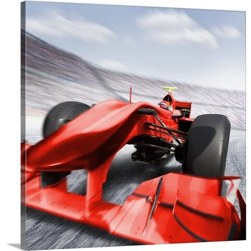 Premium Thick-Wrap Canvas entitled Winning the Race