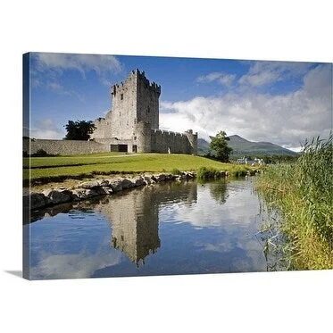 Richard Cummins Premium Thick-Wrap Canvas entitled Ross Castle, Killarney Munster, Ireland