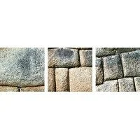 Richard I'Anson Premium Thick-Wrap Canvas entitled Stone wall, Peru, South America