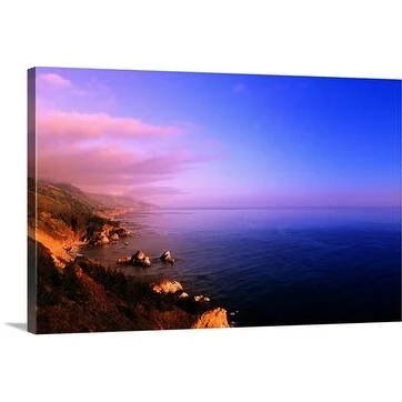 Thomas Winz Premium Thick-Wrap Canvas entitled Beach, Big Sur, California, USA